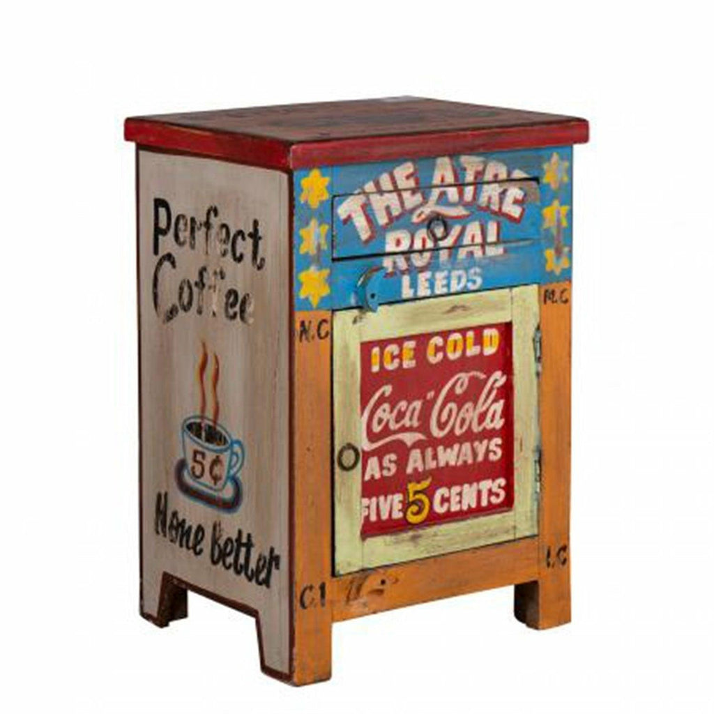 Curated - Vintage Style Hand Painted Cabinet
