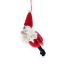 Curly Felt Santa