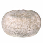 Curly Wool Bean Bag, Beige