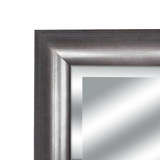 Curved Silver Frame Mirror 47" x 37",37" x 27",53" x 19",27" x 23",53" x 43",33" x 24",67" x 31",43" x 31",52" x 31"