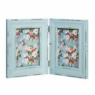 Delilah Blue Double Photo Frame
