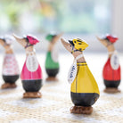 Dinky Duck Cyclists Green Jersey,Yellow Jersey,Polka Dot Jersey,Pink Jersey,Red Jersey