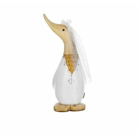 Dinky Wedding Duck Bride,Groom