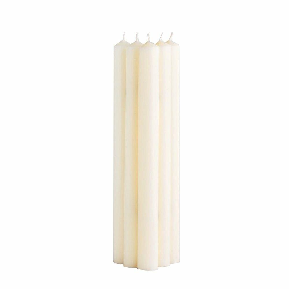 Dinner Candles, Pack of 6, Ivory