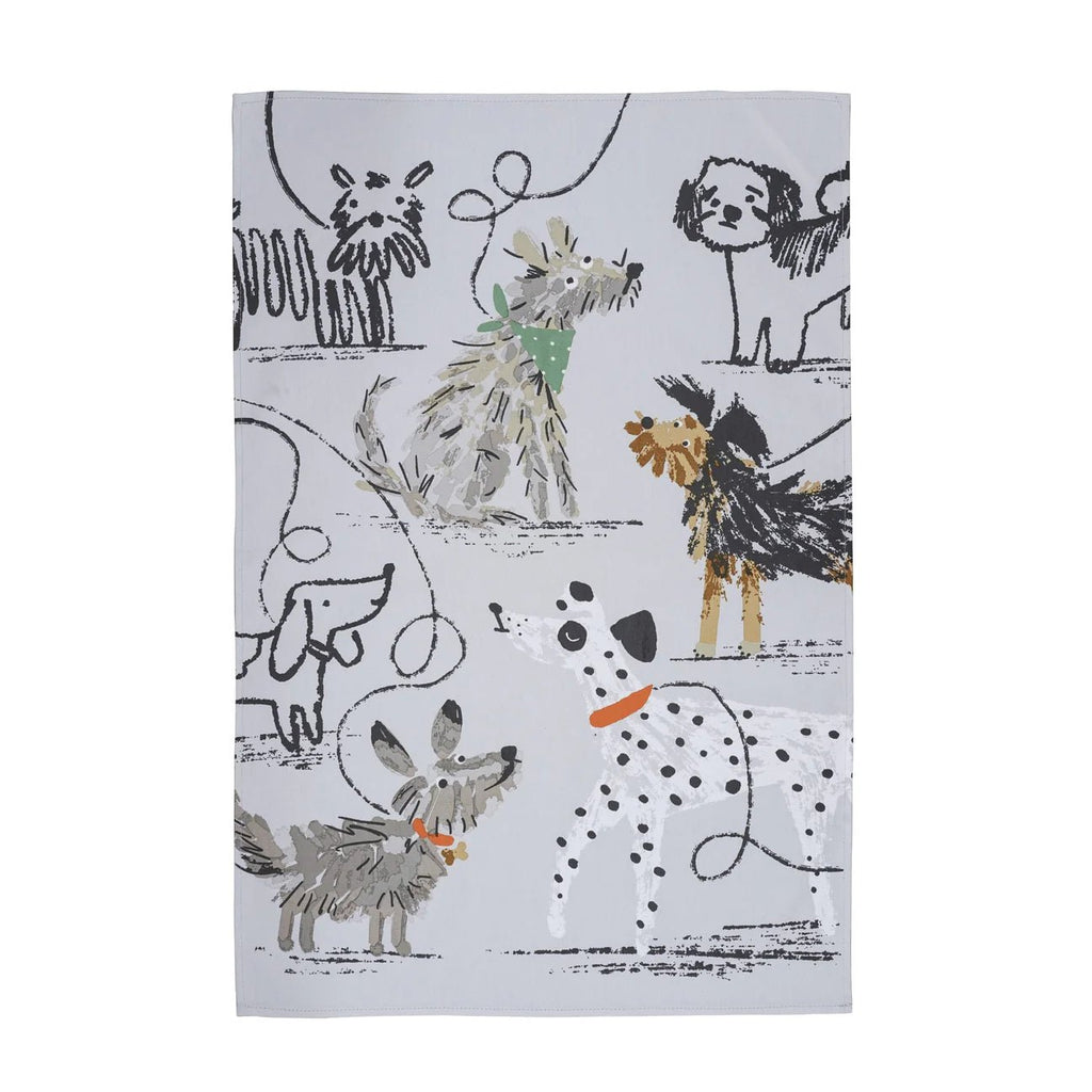 Dog Days Tea Towel - Angela Reed -