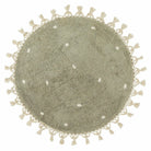 Dotty Circular Rug, Sage