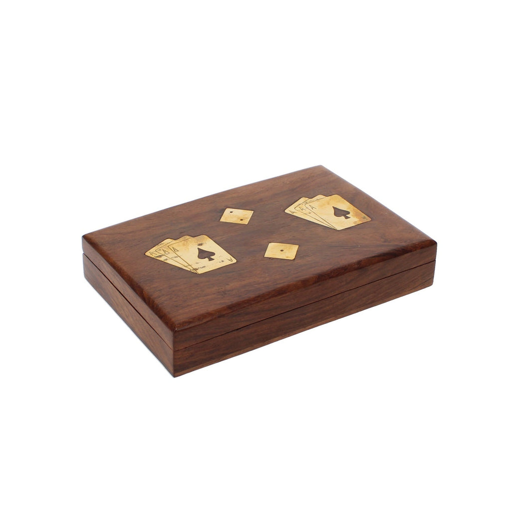 Double Card Box with Dice Set