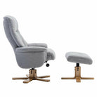 Dublin Reclining Swivel Chair Grey Fabric,Silver Fabric,Grey Faux Leather,Pebble Faux Leather,Wheat Fabric,Cream Faux Leather,Brown Faux Leather,Rock Fabric,Marine Fabric,Teal Fabric