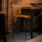 Elizabeth Counter Stool Tan PU