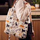 Feline Friends Packable Bag