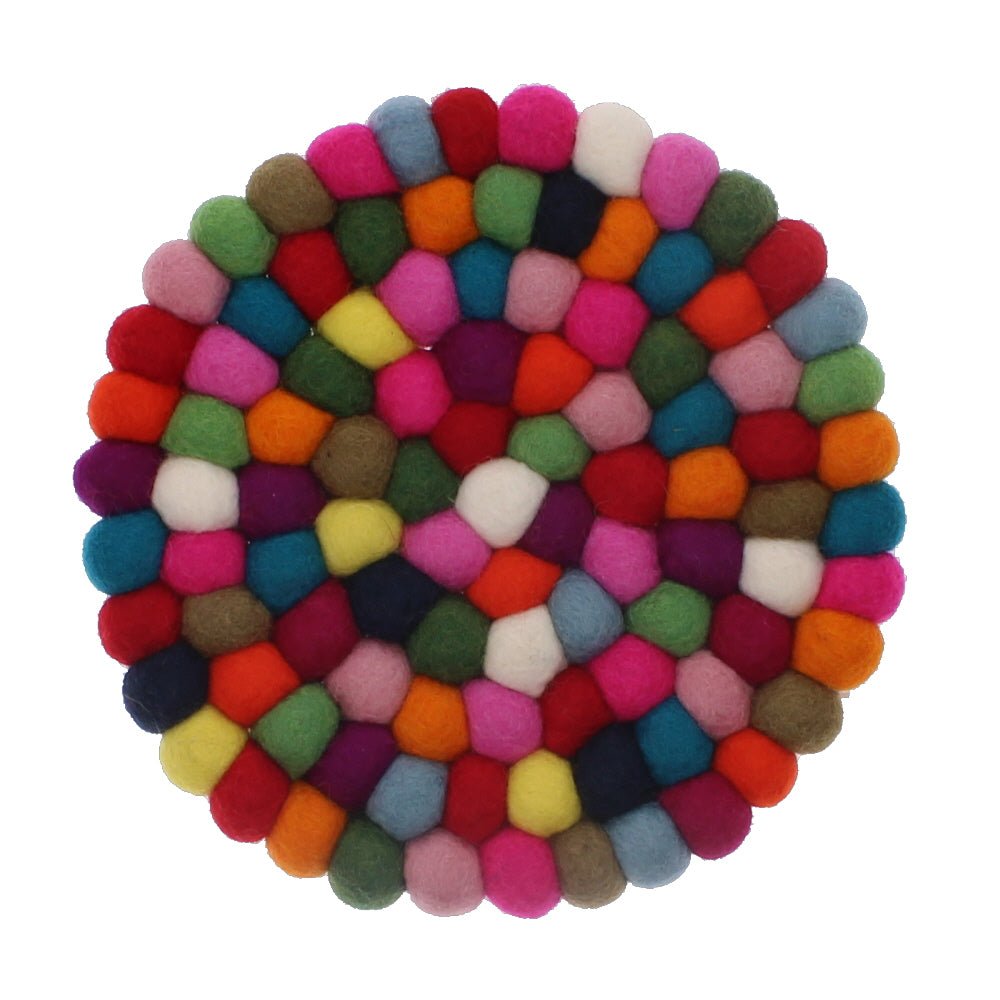 Felt Ball Placemat - Angela Reed -