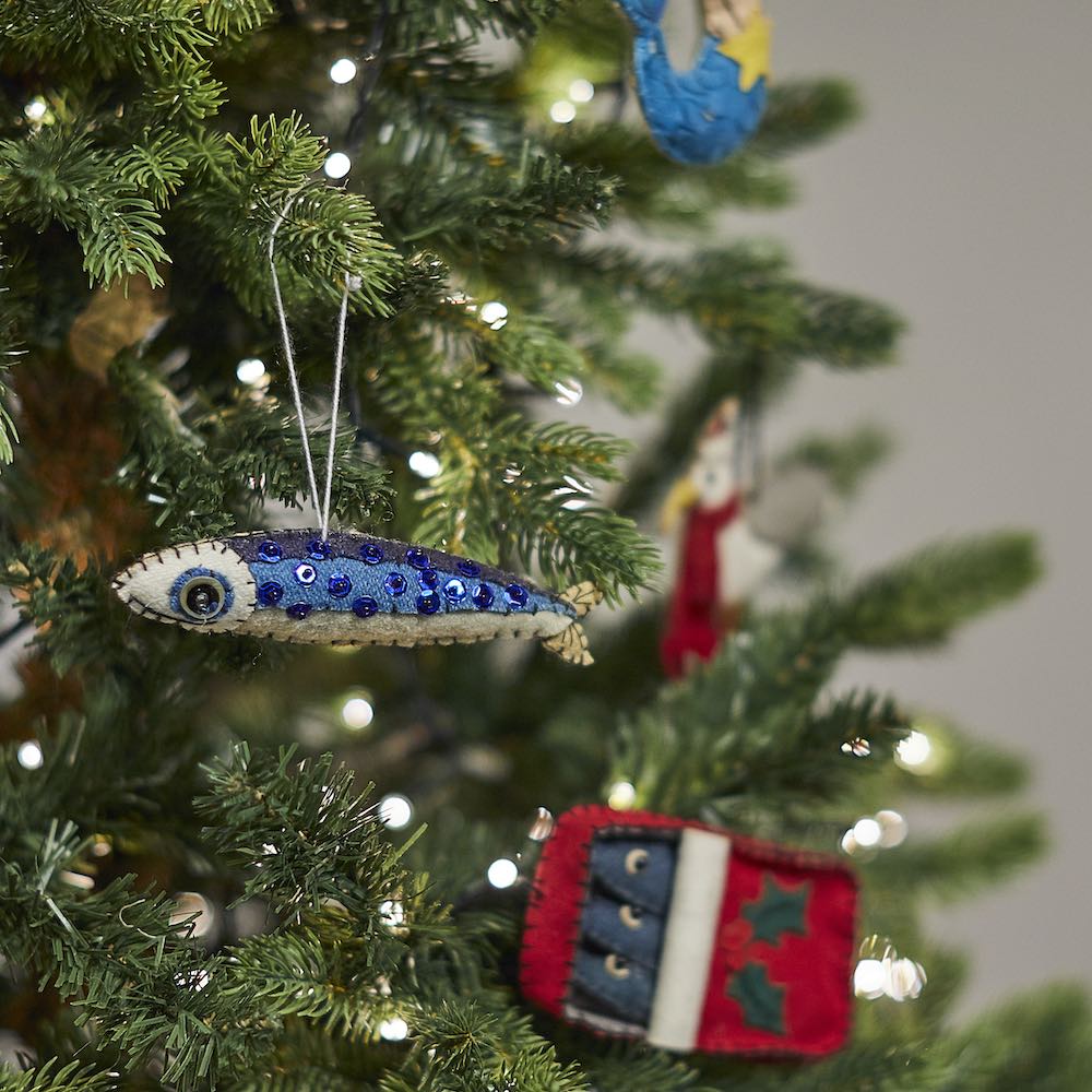 Felt Christmas Mackerel