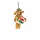 Felt Gardening Dog