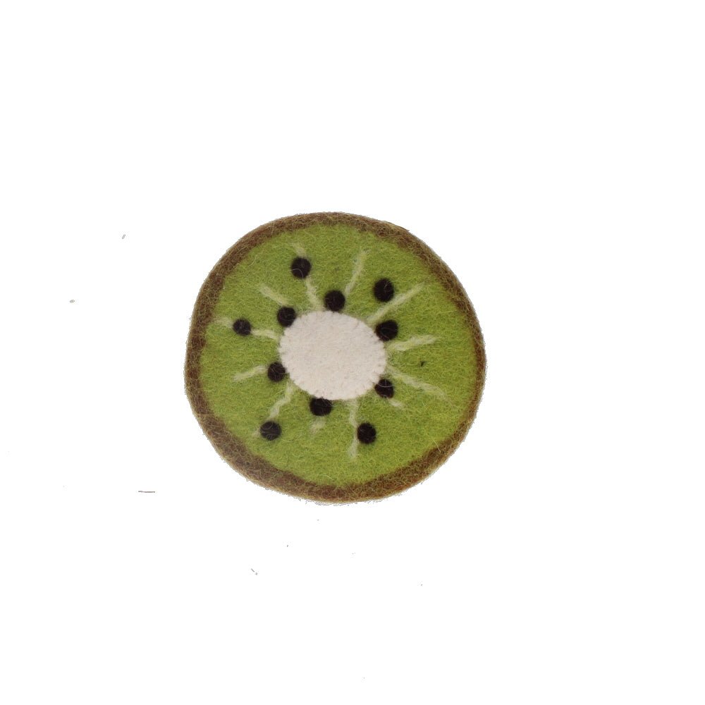 Felt Kiwi Coaster - Angela Reed -