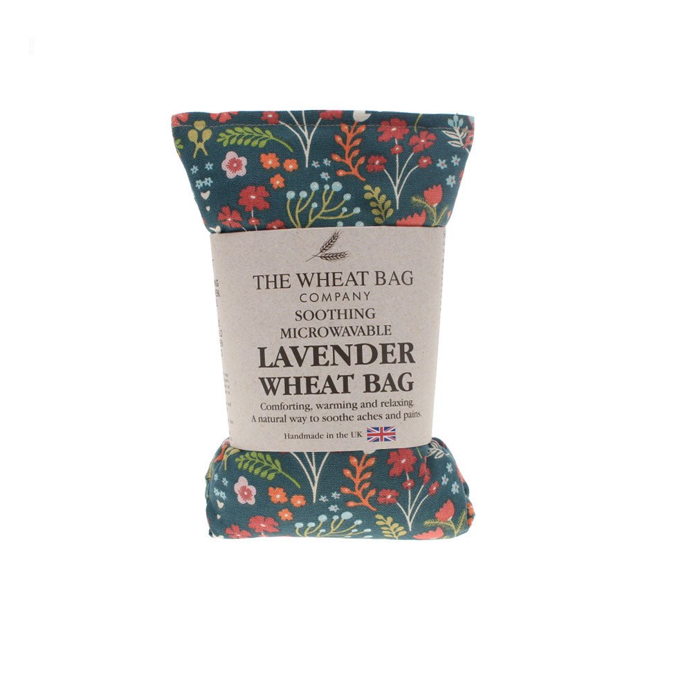 Garden Fern Green Cotton Wheat Bag, Lavender Scented - Angela Reed -