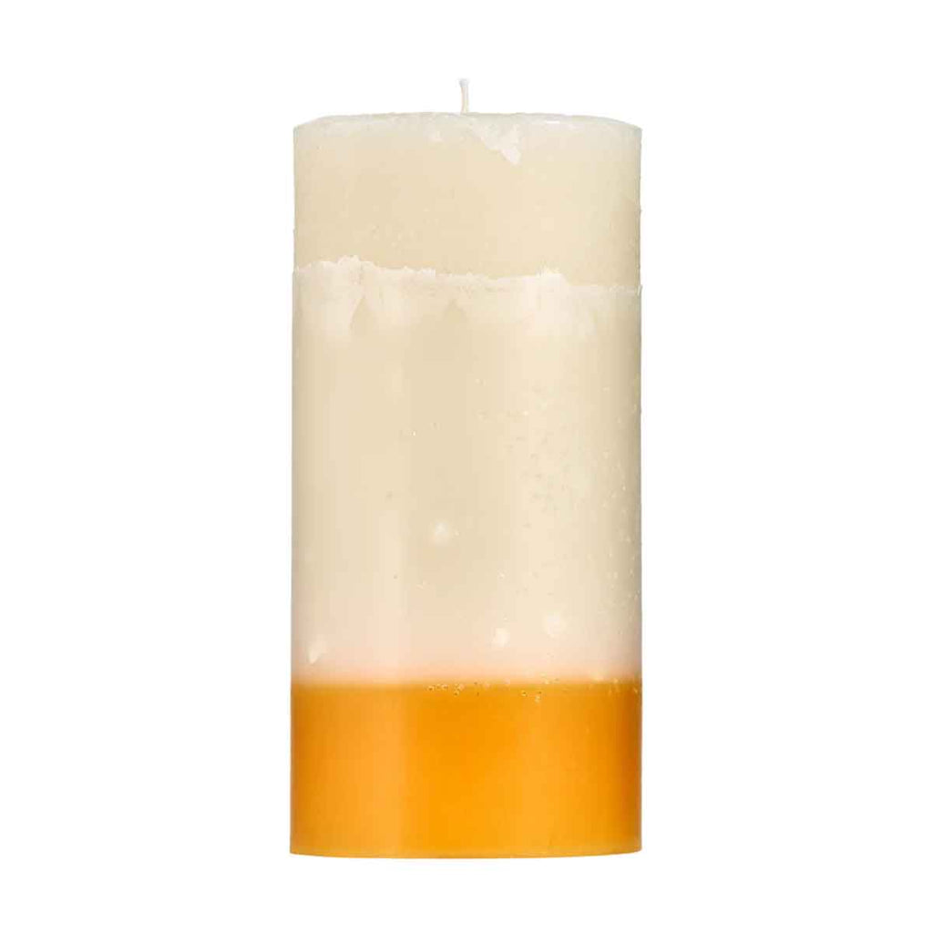 Ginger and Lime Pillar Candle - Angela Reed -