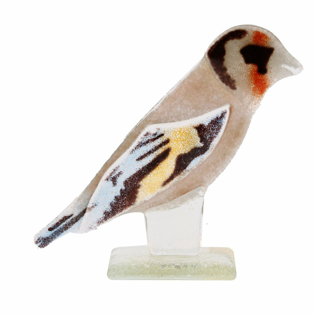 Goldfinch Glass Ornament