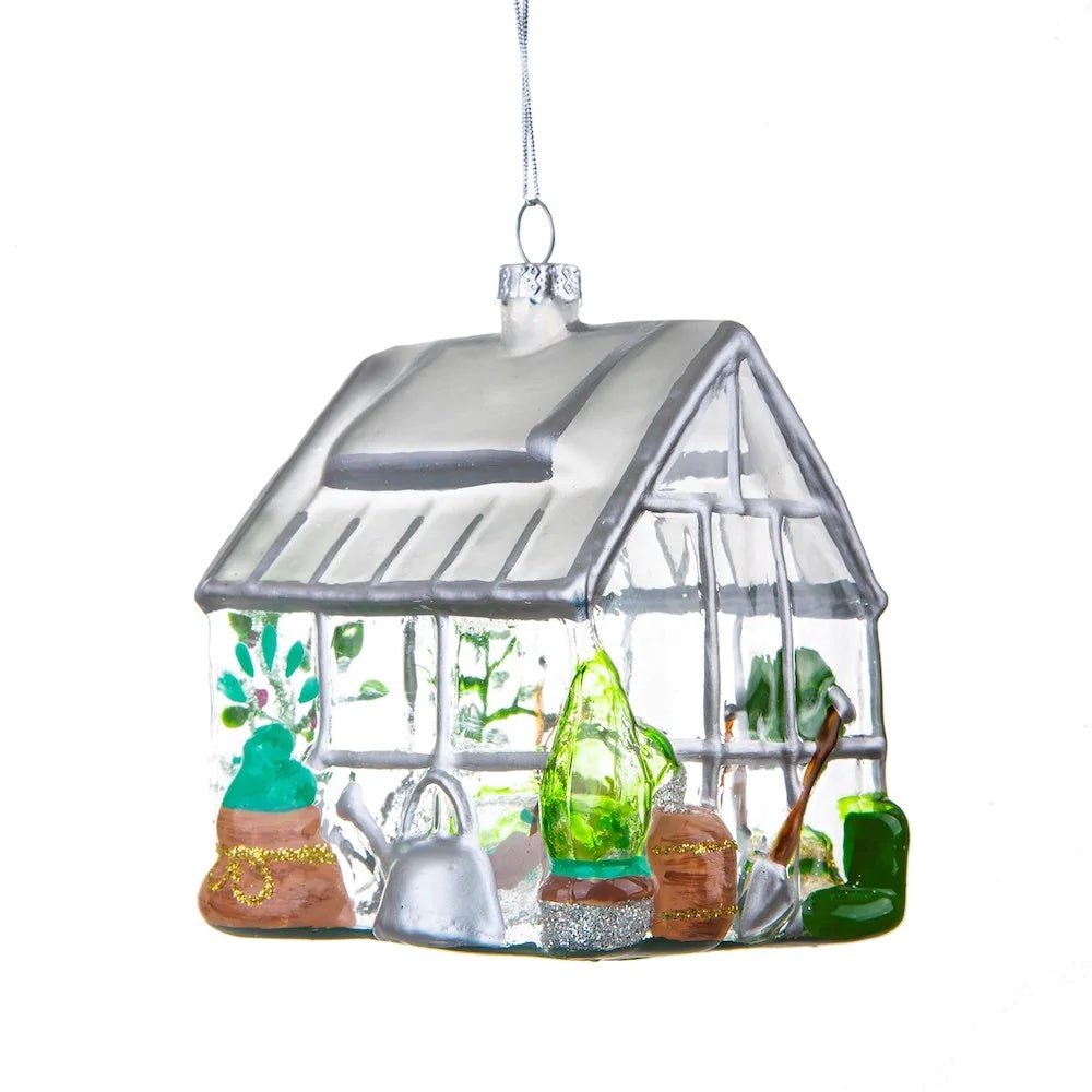 Greenhouse Shaped Bauble - Angela Reed - Christmas Decorations