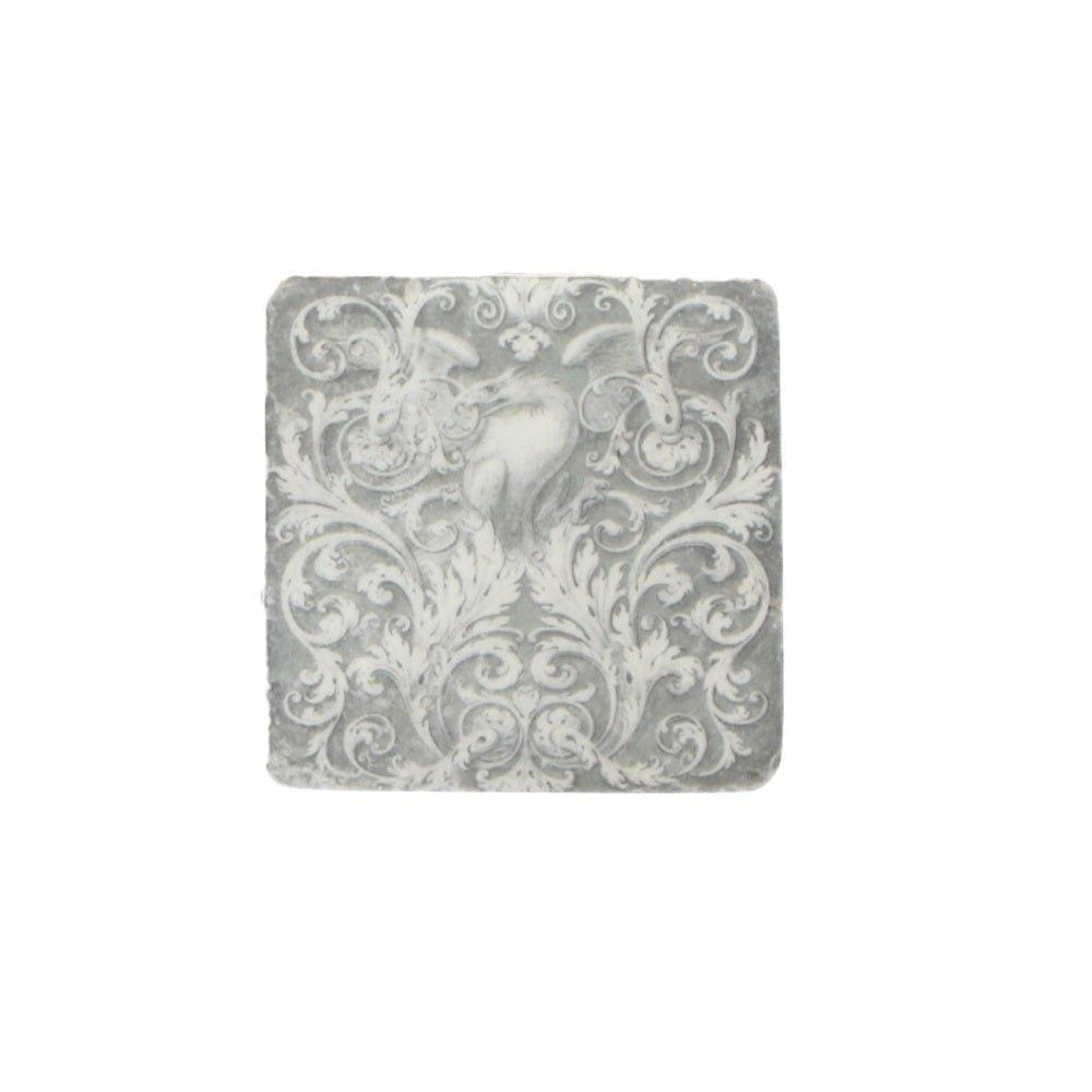 Grey Grecian Coaster