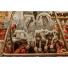 Grey Sitting Sequin Hat Gonk