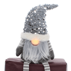 Grey Sitting Sequin Hat Gonk
