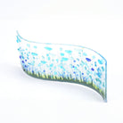 Handmade Glass Cornflower Wave