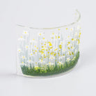 Handmade Glass Daisy Curve
