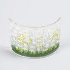 Handmade Glass Daisy Curve