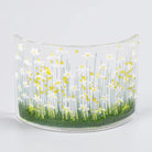 Handmade Glass Daisy Curve
