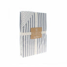 Hebden Mélange Stripe Duvet Cover Set, Grey Super King (6'),Single (3'),Kingsize (5'),Double (4'6")