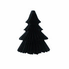 Honeycomb Paper Tree Decoration, 16cm Black