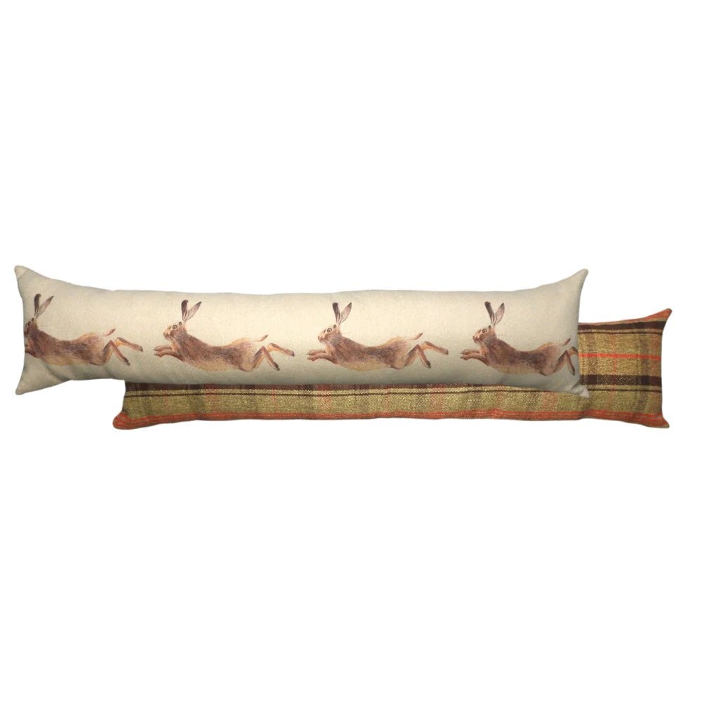 Hunter Leaping Hare Draught Excluder - Angela Reed -