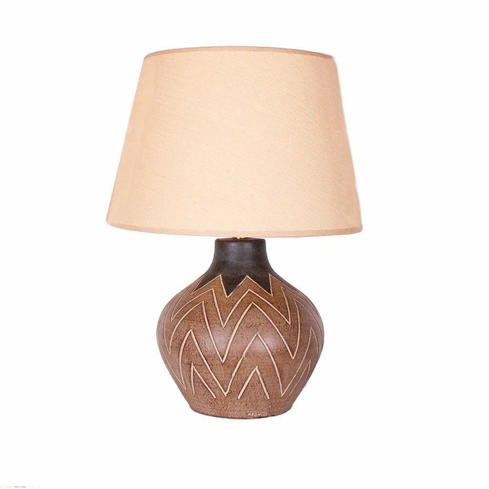 Inca Lamp with a 16" American Drum Shade