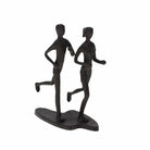 Jogging Couple Sculpture