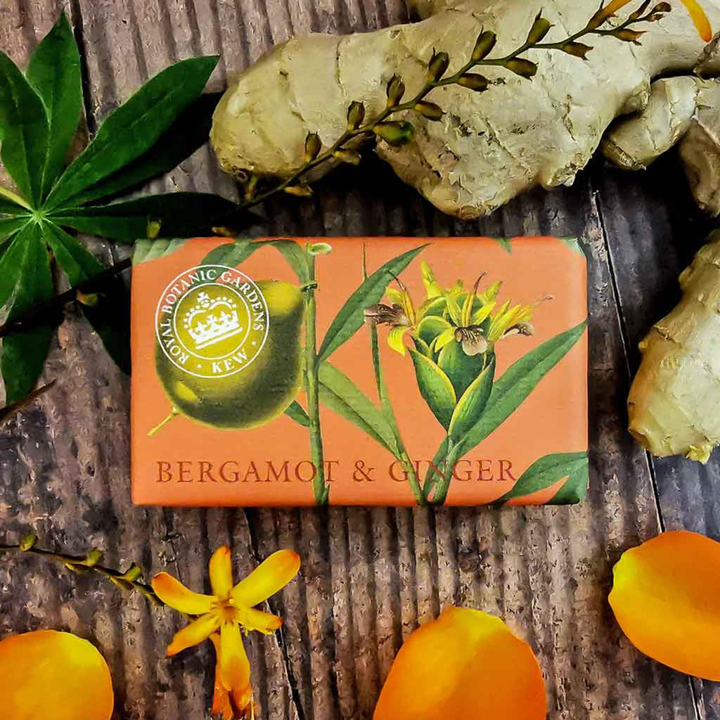 Kew Gardens Bergamot and Ginger Soap