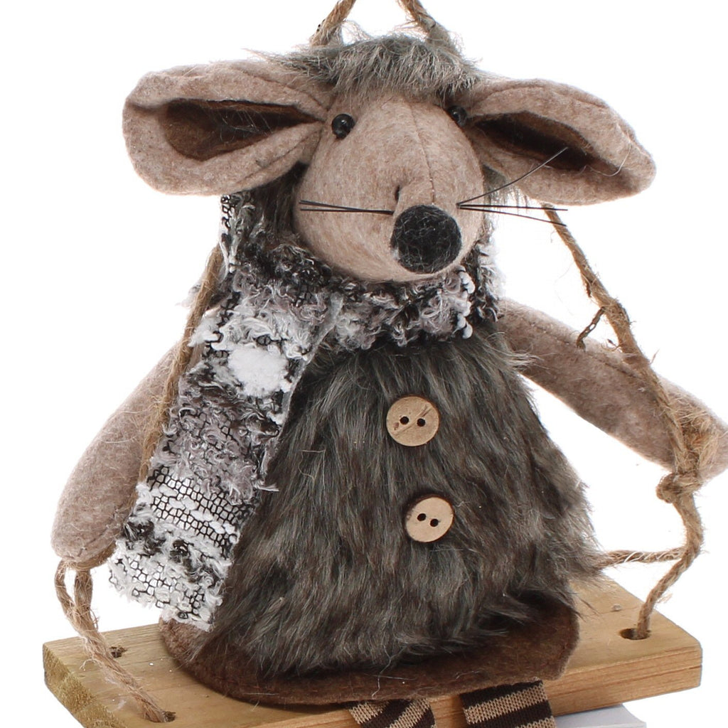 Lady Mouse on a Swing - Angela Reed -