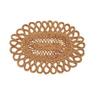 Large Looped Jute Placemat, Natural