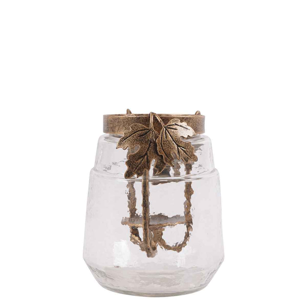 Leaf Bottle Hurricane, Small - Angela Reed -