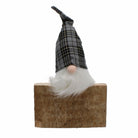 Light Up Grey Tartan Gonk, Large