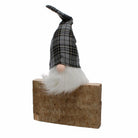 Light Up Grey Tartan Gonk, Large