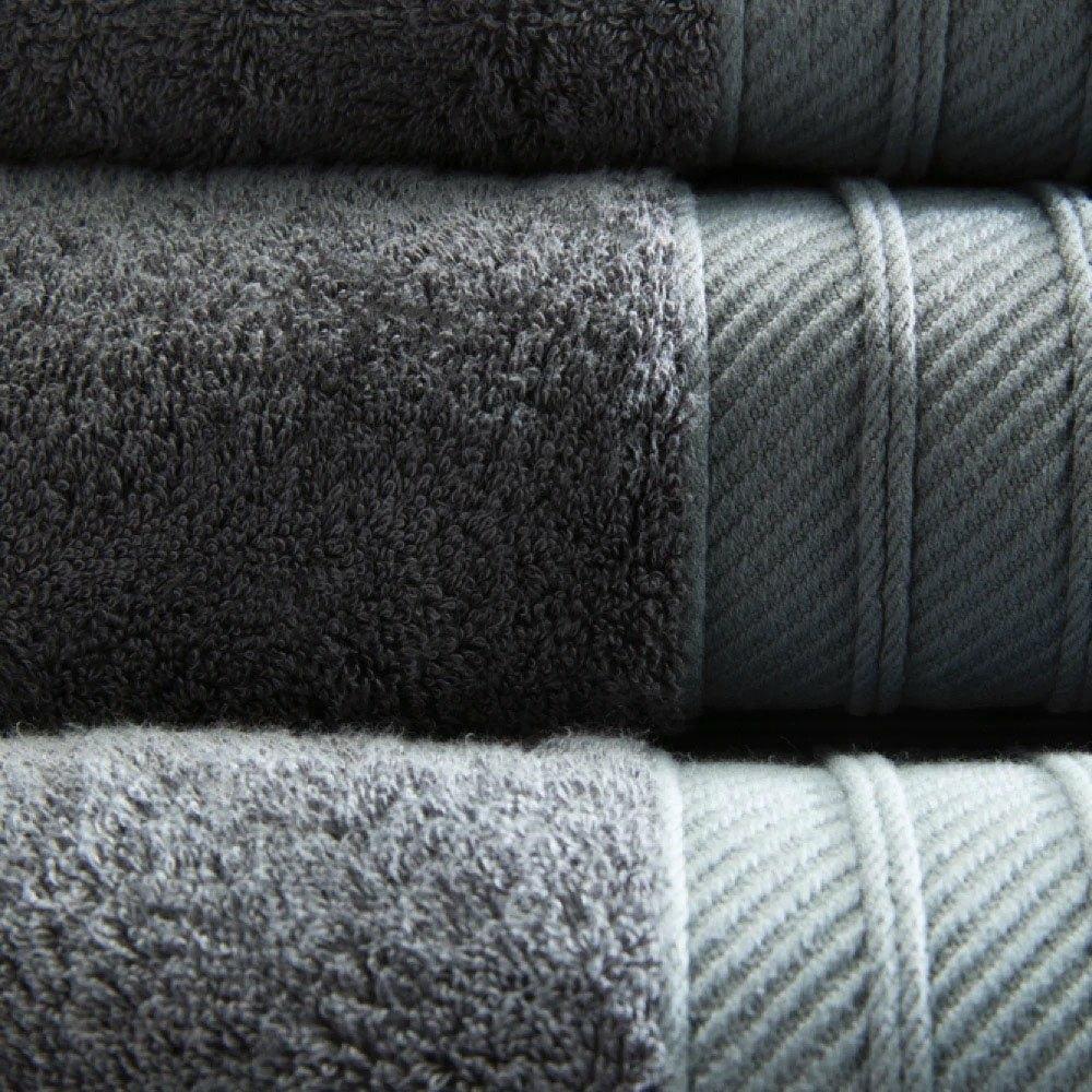 Luxury Graphite Bamboo Bath Towels Bath Towel: 70 x 125cm,Hand Towel: 50 x 90cm,Bath Sheet: 150 x 100cm,Face Cloth: 30 x 30cm