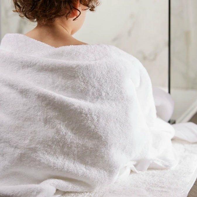 Luxury White Bamboo Bath Towels Bath Towel: 70 x 125cm,Hand Towel: 50 x 90cm,Face Cloth: 30 x 30cm,Bath Sheet: 150 x 100cm