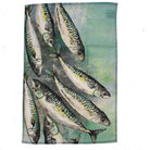 Mackerel Shoal Tea Towel
