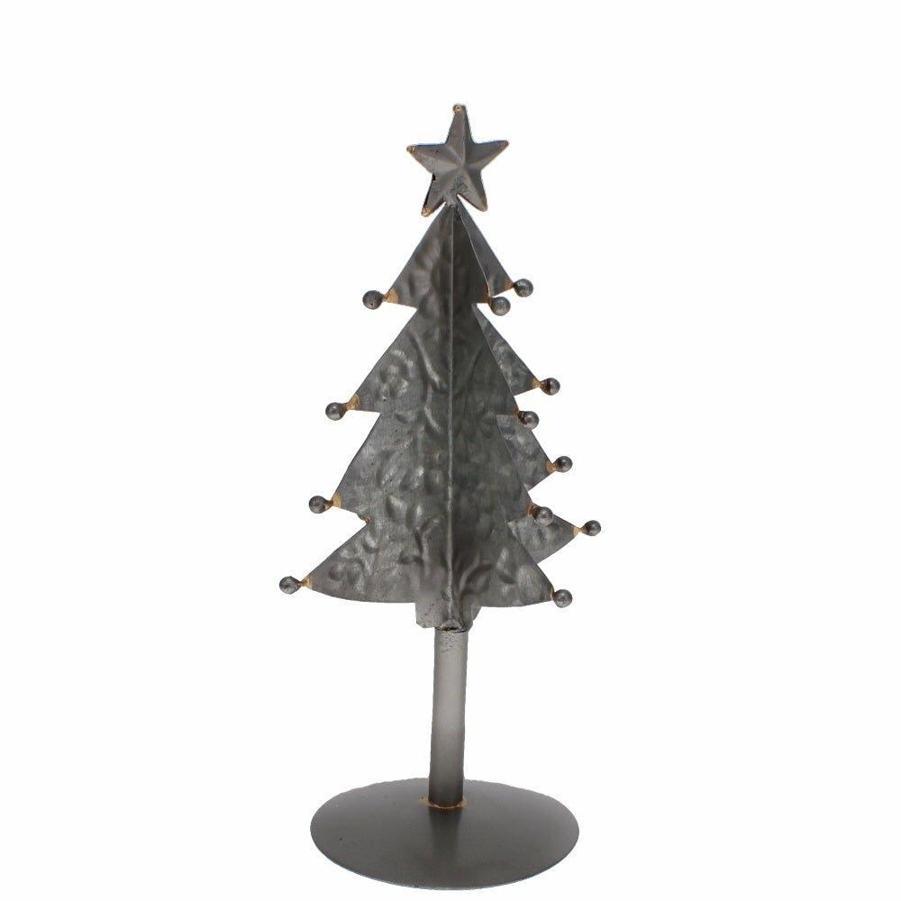 Metal Patterned Christmas Tree, Small
