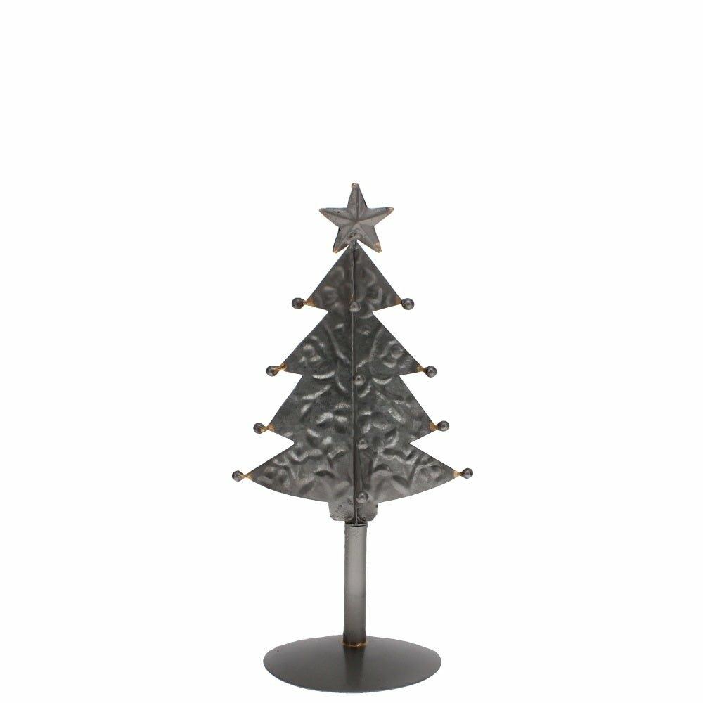 Metal Patterned Christmas Tree, Small