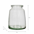 Mickleton Recycled Glass Vase Medium,Large