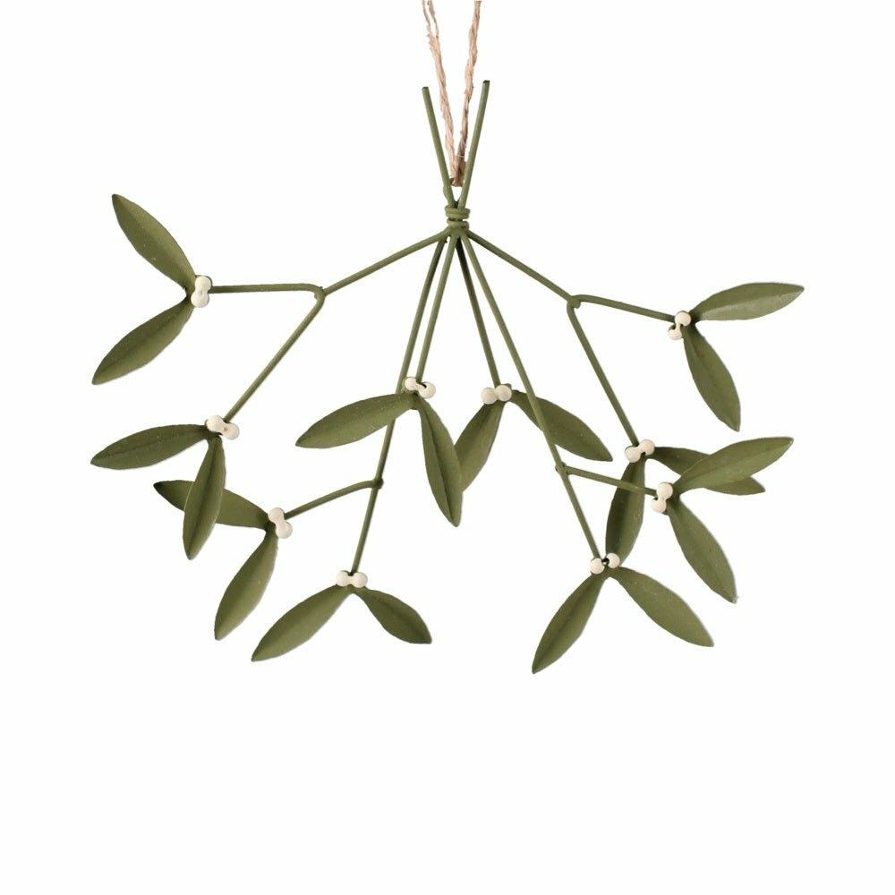 Mini Metal Mistletoe Spray