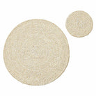 Natural Jute Coasters, Set of 4