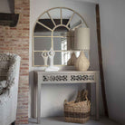 Natural Rattan Lamp with Drum Shade