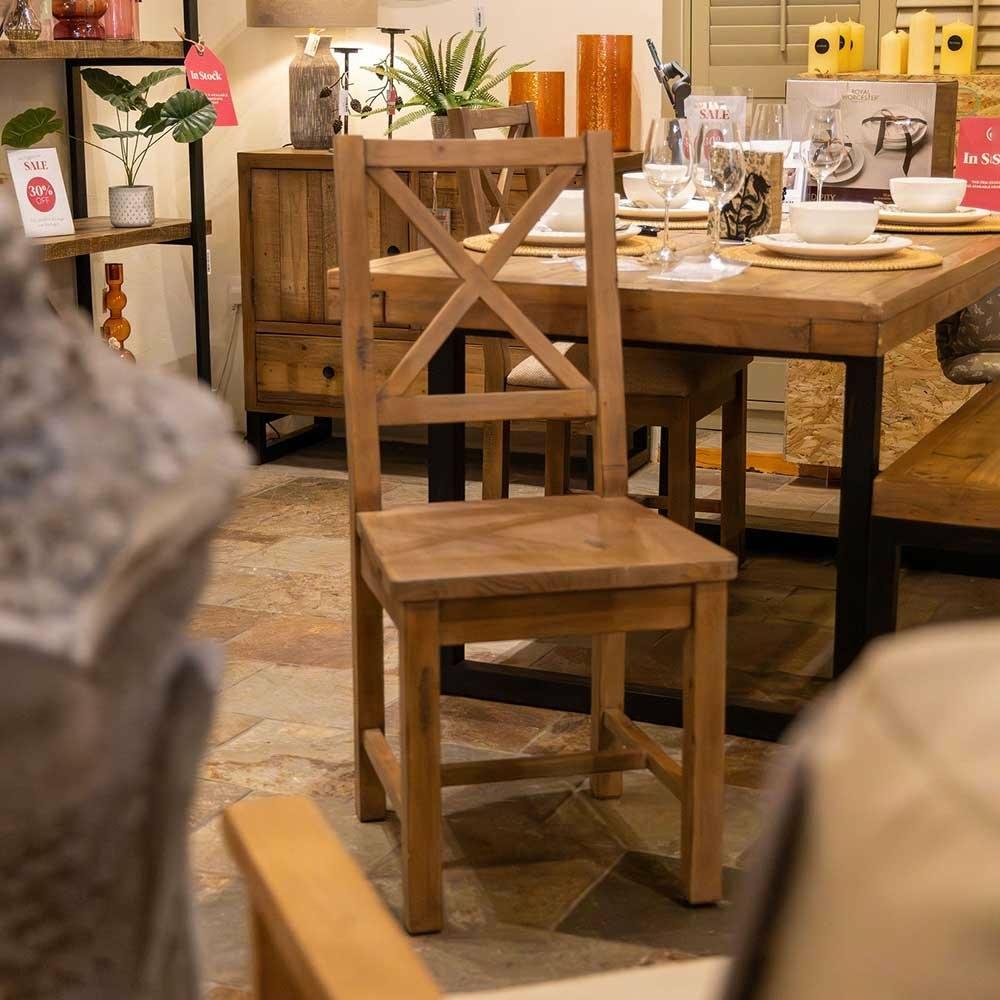 Newland Reclaimed Wooden Dining Chair
